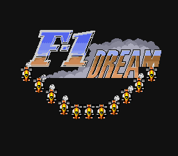 F-1 Dream Title Screen